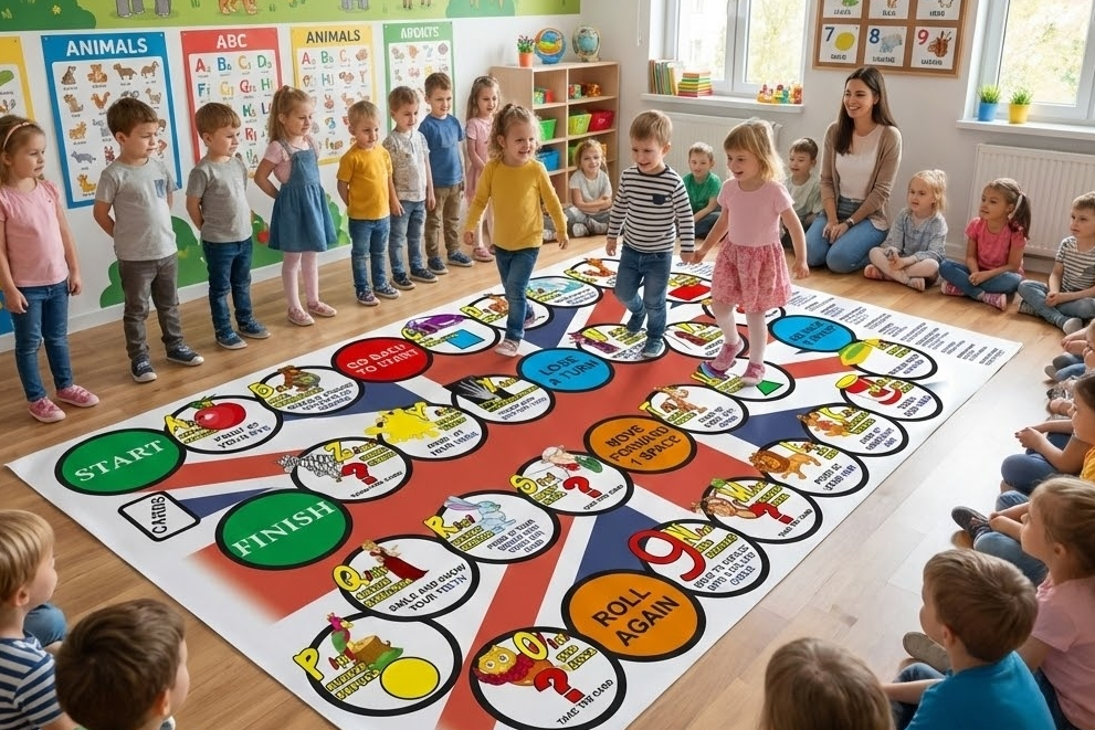 Dlaczego warto kupować wielkoformatowe gry planszowe dla dzieci?