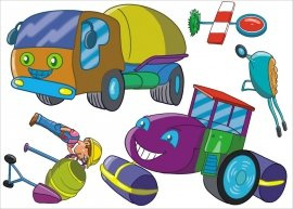 BUDOWA 4   S  - 70 x 50 cm.