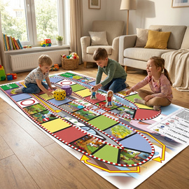 Wycieczka rowerowa.  GRA  XL - 240  x 137 cm.