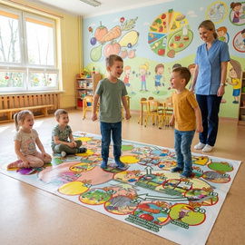 Zdrowym być GRA  137 x 90 cm