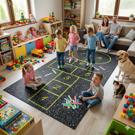 Gra w chłopa  XL - 240  x 137 cm.