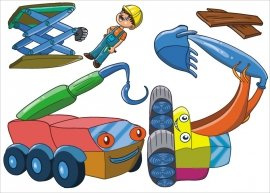 BUDOWA   S  - 70 x 50 cm.