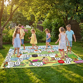 Wyprawa do Lasu - język Angielski.  GRA  XL - 240  x 137 cm.