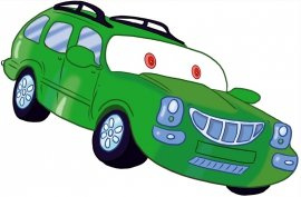 AUTA Kombik  S  - 70 x 50 cm.