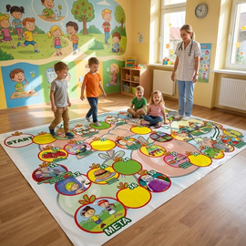 Zdrowym być GRA  XL - 240  x 137 cm.