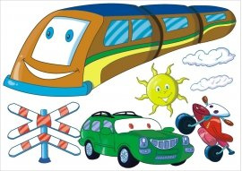 AUTA 3   S  - 70 x 50 cm.