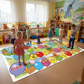 Bal u osiołka.  GRA  XL - 240  x 137 cm.