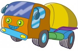 CIĘŻARÓWKA  S - 70 x 50 cm.