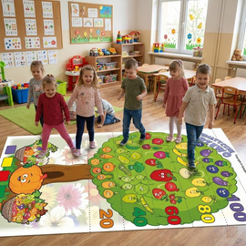 Matematyczne drzewo GRA  XL - 240  x 137 cm.