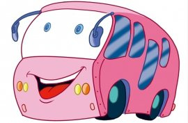 AUTOBUSIK  S - 70 x 50 cm.